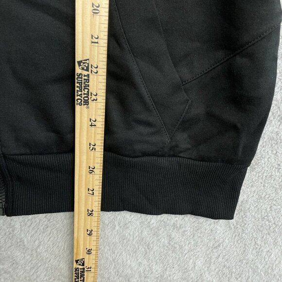 NEW Spyder Men's M Active Black Zip-Up Hoodie Sweatshirt - Picture 4 of 10